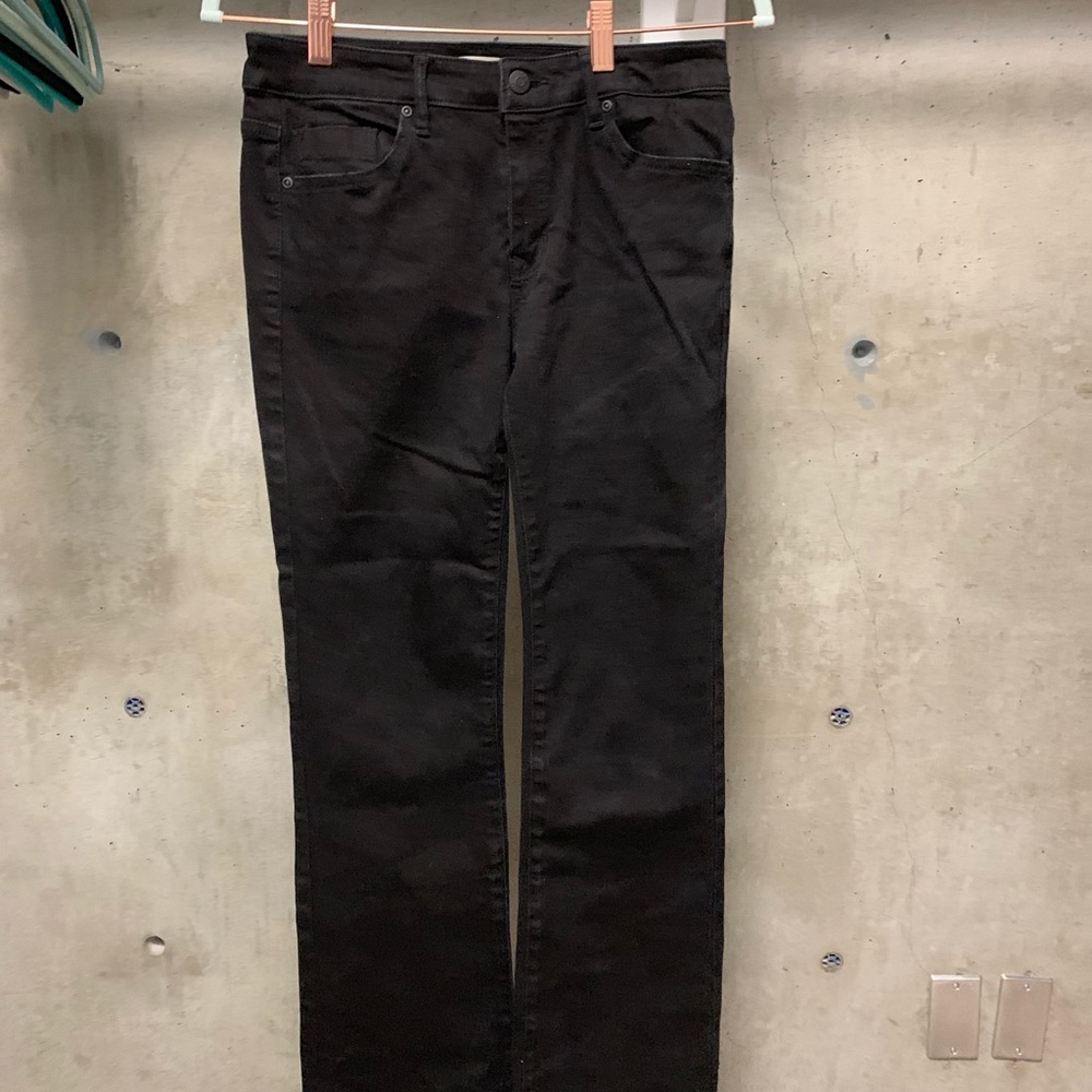 Black Bootcut Jean
